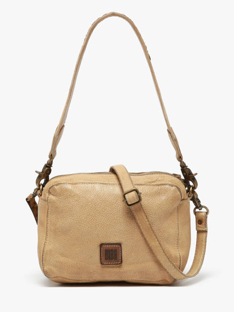 Cross Body Tas Heritage Leder Biba Geel heritage LOS1L ander zicht 4