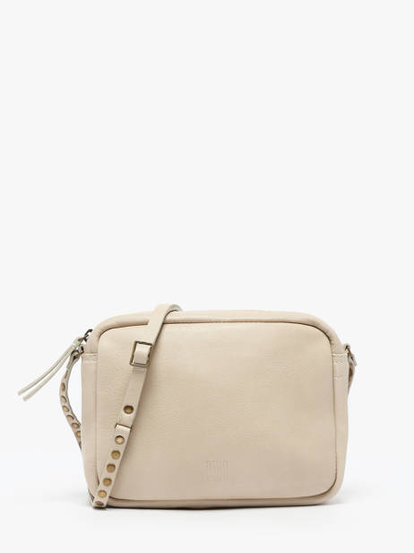 Cross Body Tas Leather Leder Biba Beige leather BET8L
