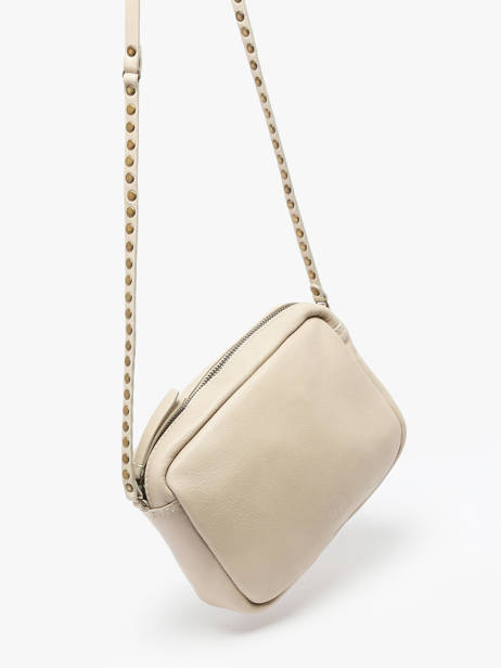 Cross Body Tas Leather Leder Biba Beige leather BET8L ander zicht 2