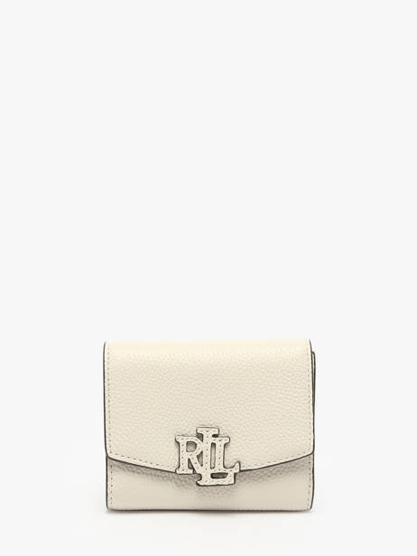 Portefeuille Leder Lauren ralph lauren Wit cameryn 32966782