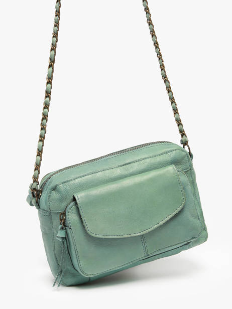 Cross Body Tas Naina Leder Pieces Groen naina 17063358 ander zicht 2