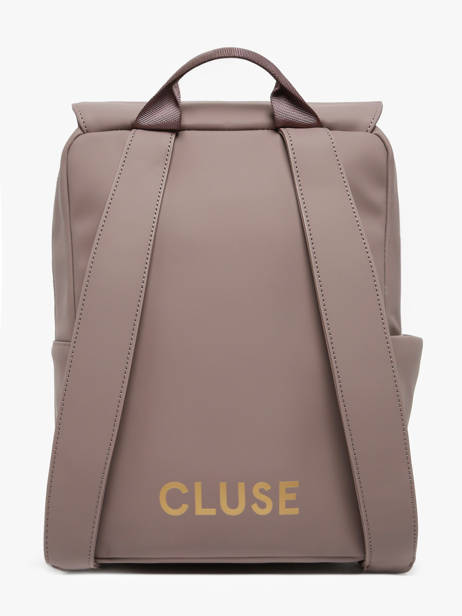 Rugzak Cluse Bruin backpack CX044 ander zicht 3
