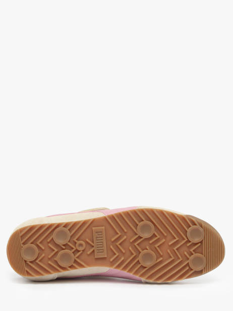 Sneakers Uit Leder Puma Beige women 40378001 ander zicht 5