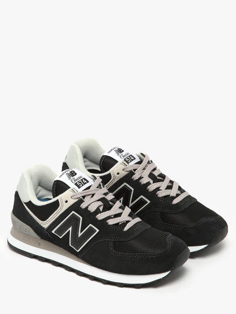 Sneakers Uit Leder New balance Zwart boy ML574EVB ander zicht 2