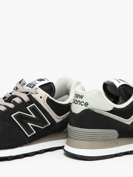 Sneakers Uit Leder New balance Zwart boy ML574EVB ander zicht 3