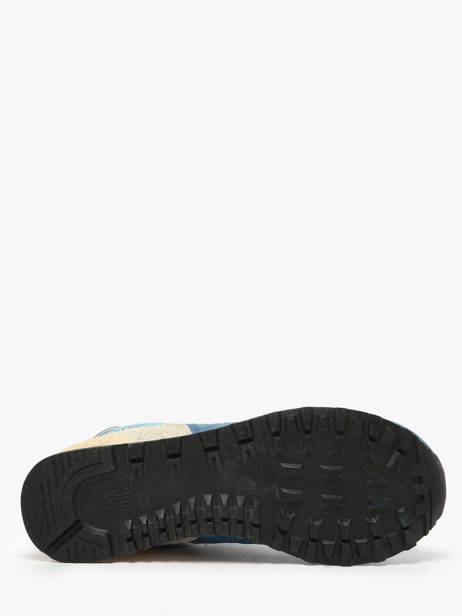 Sneakers Uit Leder New balance Blauw boy U574SPR ander zicht 5
