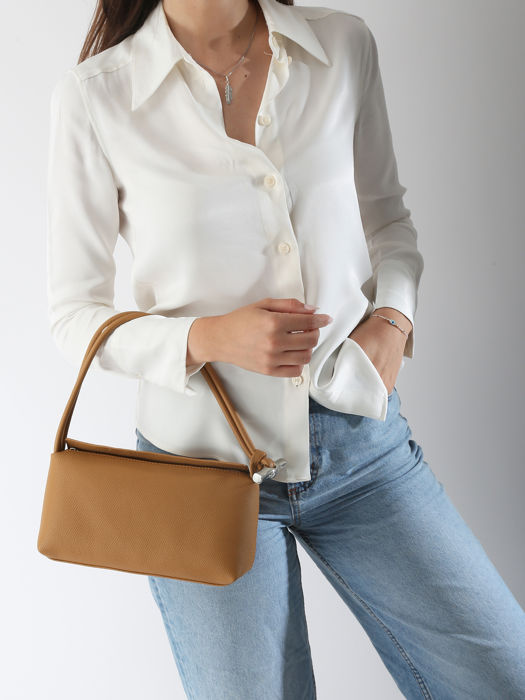 Longchamp Le roseau Schoudertas Zwart