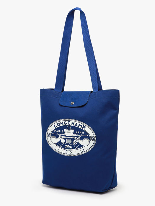 Longchamp Le pliage x constantin Schoudertas Blauw