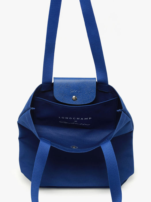 Longchamp Le pliage x constantin Schoudertas Blauw