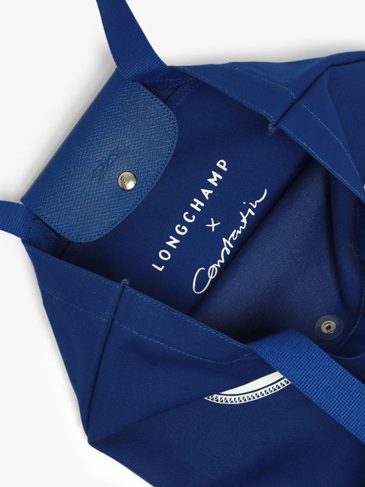 Longchamp Le pliage x constantin Schoudertas Blauw