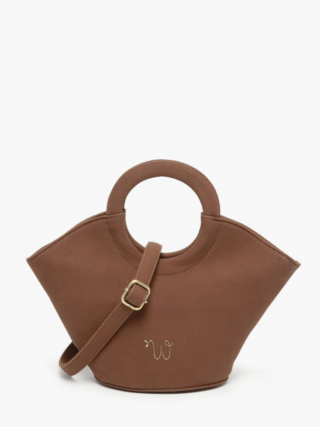 Cross Body Tas S Neflier Woomen Bruin neflier WNEF02