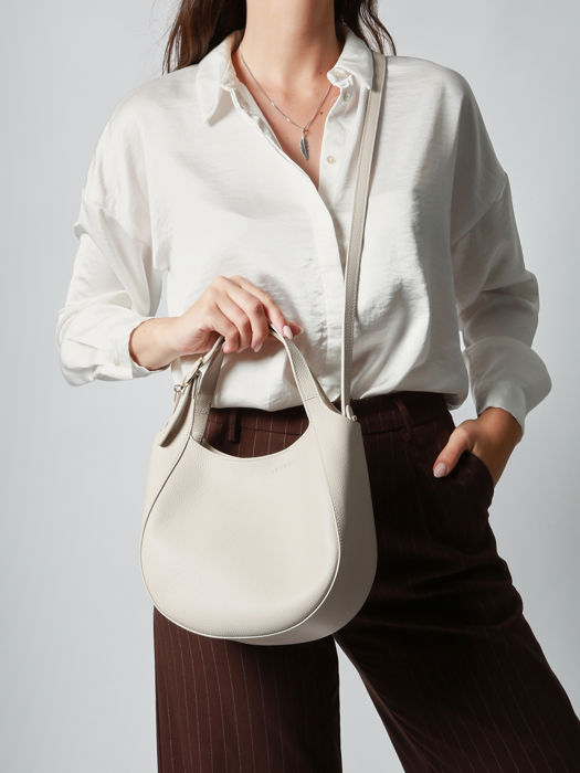 Longchamp Le foulonné Handtas Beige