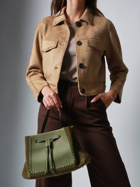 Cross Body Tas Brumby Etrier Groen brumby EBRU148M ander zicht 1