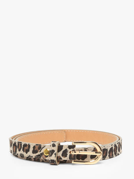Riem Leder Milano Veelkleurig velvet leopardo VL25068