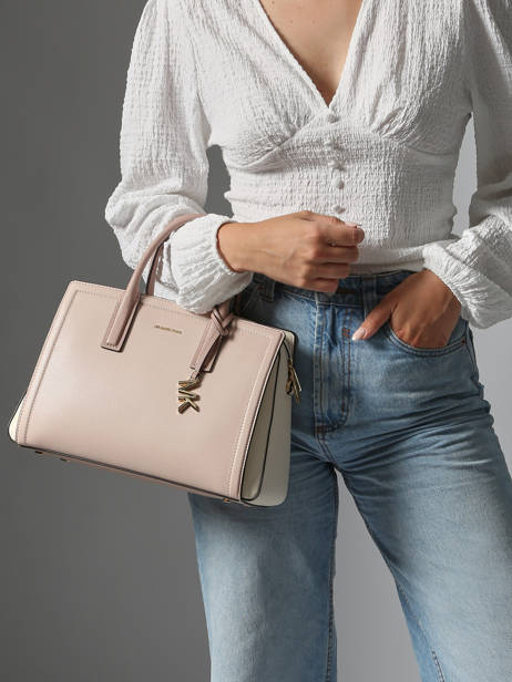 Handtassen Laila Leder Michael kors Roze laila T5G9IS2T ander zicht 1