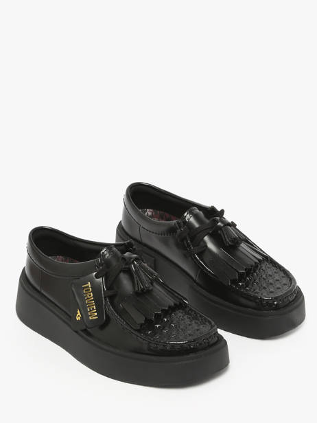 Derby Veterschoenen Torview Uit Leder Clarks Zwart accessoires 26184943 ander zicht 1