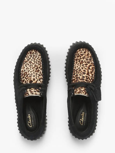 Derby Veterschoenen Torhill Bee Uit Leder Clarks Zwart accessoires 26181189 ander zicht 3