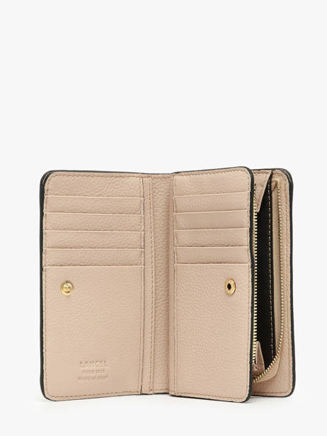 Portefeuille Leder Lancel Beige enveloppe A13710 ander zicht 1