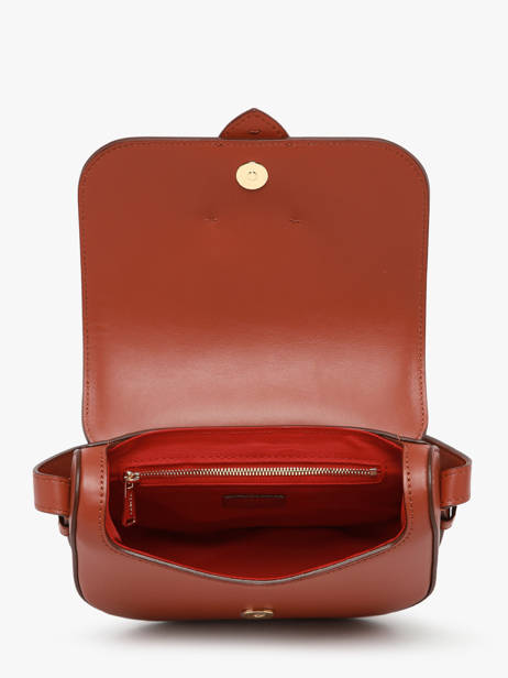Cross Body Tas Sienna Leder Lancel Rood sienna A13718 ander zicht 2