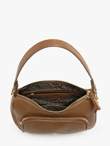 Schoudertas Pocket Lulu castagnette Bruin pocket ZAHYNA ander zicht 3