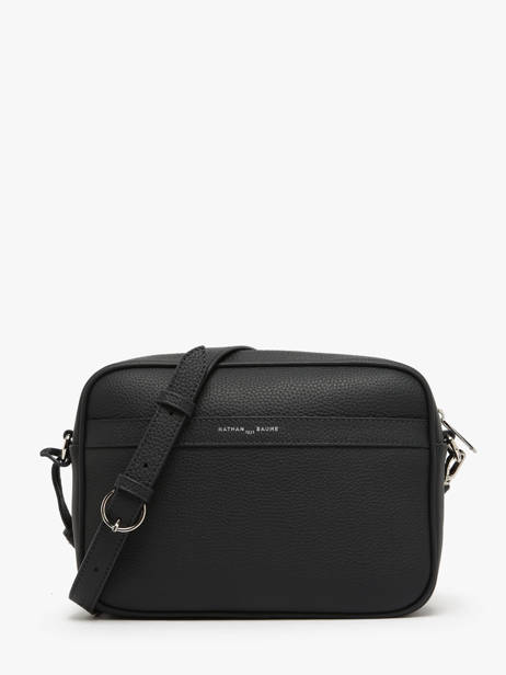 Cross Body Tas Camera Bag Leder Nathan baume Zwart nathan 2 ander zicht 4