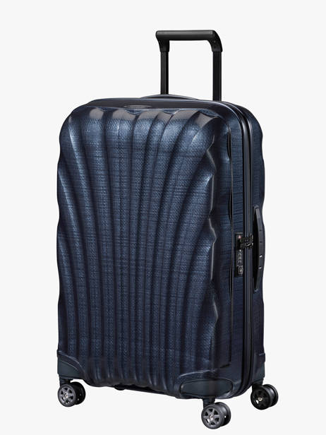 Harde Reiskoffer C-lite Samsonite Blauw c-lite CS2003 ander zicht 3