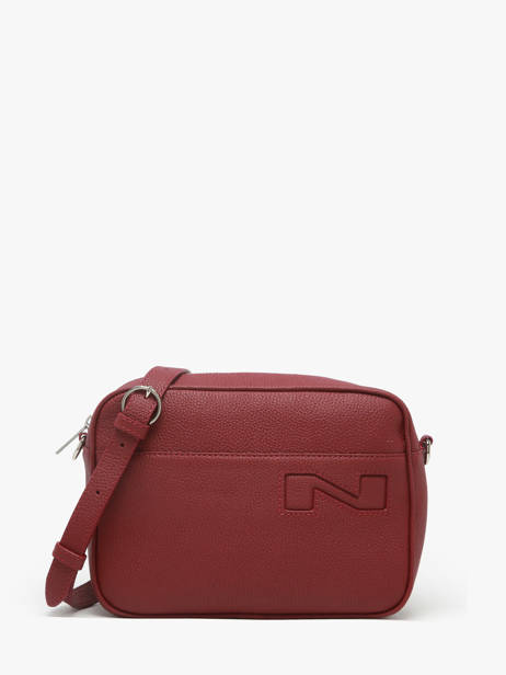 Cross Body Tas N City Leuven Leder Nathan baume Rood n city 7