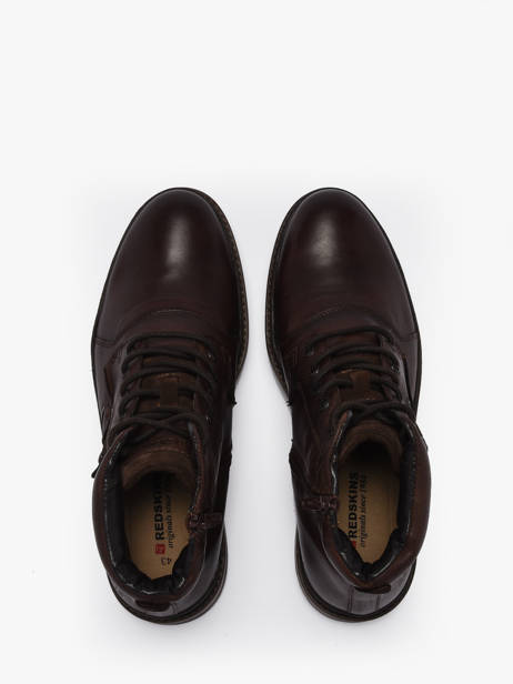 Boots Uit Leder Redskins Bruin men TRIOMPHE ander zicht 3