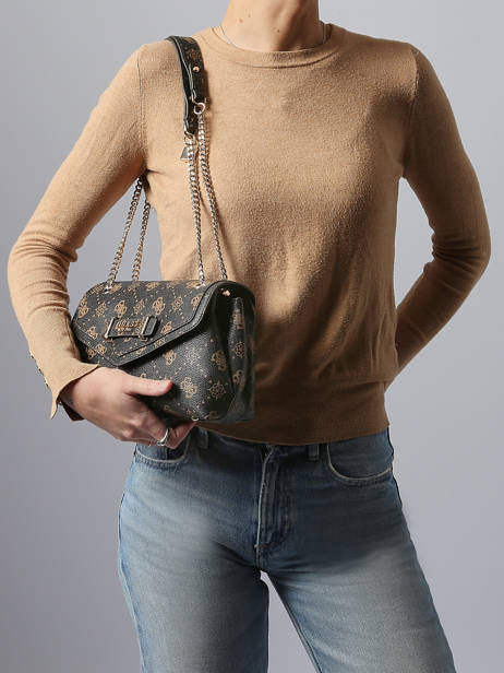 Cross Body Tas Silia Guess Zwart silia GP989021 ander zicht 1