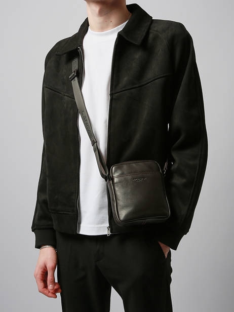 Cross Body Tas Lancaster Bruin soft vintage homme 24 ander zicht 1