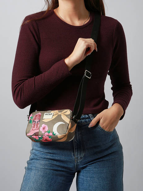 Cross Body Tas Rodeo Gerecycleerd Polyester Wouf Veelkleurig rodeo BM250012 ander zicht 1