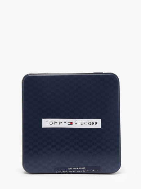 Herensokken 4 Paar Cadeaubox Tommy hilfiger Zwart socks 71235375 ander zicht 1