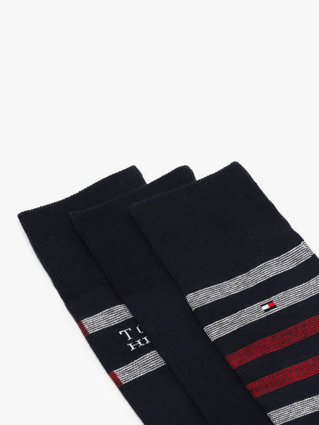 Herensokken 3 Paar Cadeaubox Tommy hilfiger Blauw socks 71235376 ander zicht 3