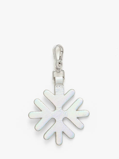 Bag Charm Snowflake Leder Paul marius Zilver breloque BRELOFLO