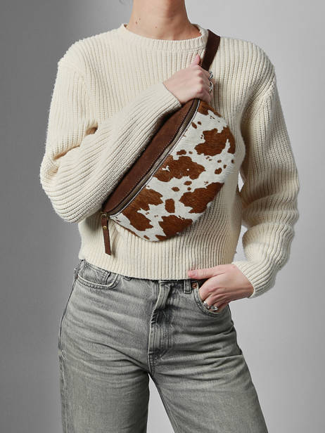 Heuptasje Milano Bruin mucca VM25061 ander zicht 1