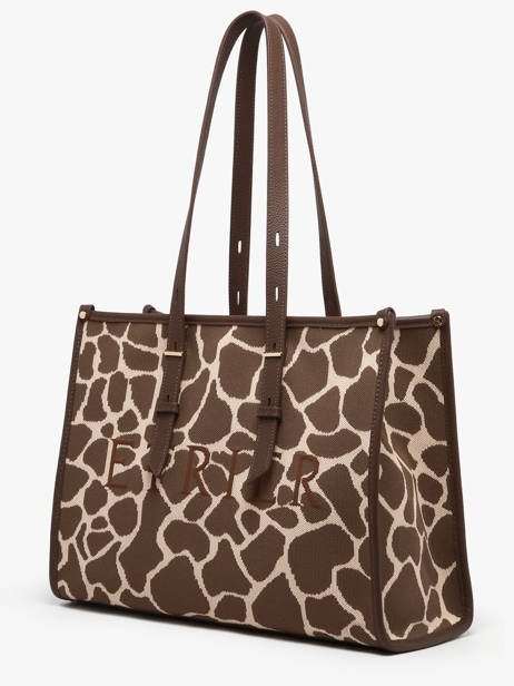 Schoudertas Safari Etrier Bruin safari ESAI160L ander zicht 2