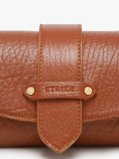 Cross Body Tas S Agnes Leder Etrier Bruin agnes EAGC205S ander zicht 3