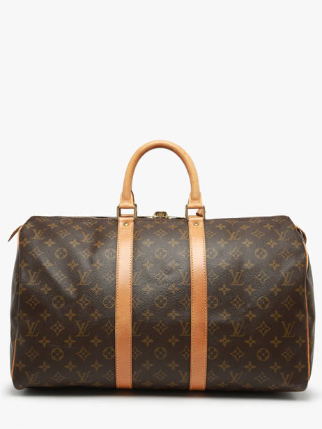 Preloved Louis Vuitton Reistas Keepall 45 Monogram Brand connection Bruin louis vuitton 3944650 ander zicht 6