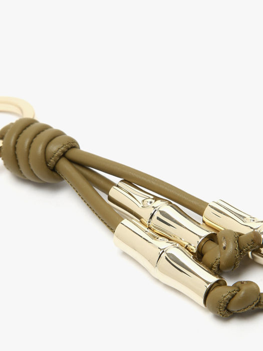 Longchamp Le roseau sleek Sleutelhanger Groen