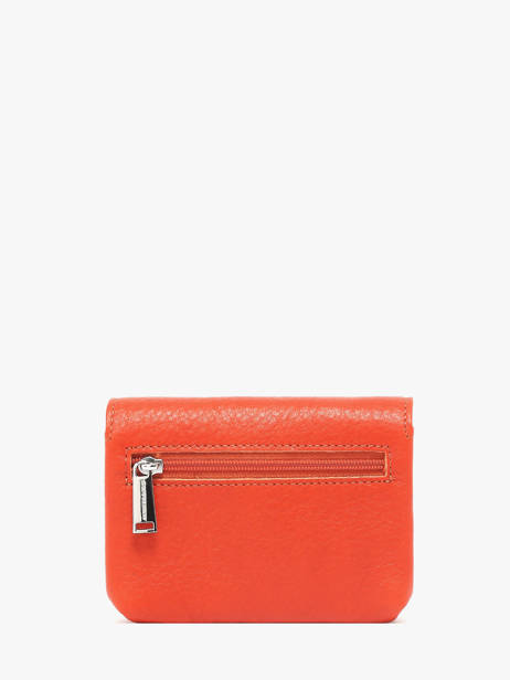 Portemonnee Ange Leder Arthur & aston Oranje ange 992 ander zicht 2