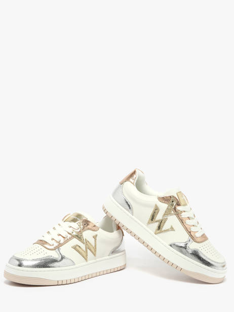 Sneakers Vanessa wu Wit women BK2846MU ander zicht 2