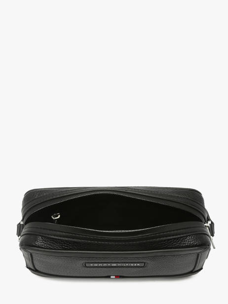 Cross Body Tas Tommy hilfiger Zwart central AM14030 ander zicht 3