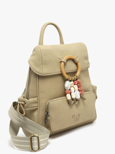 Rugzak Woomen Groen camomille pearl WCAE02 ander zicht 2