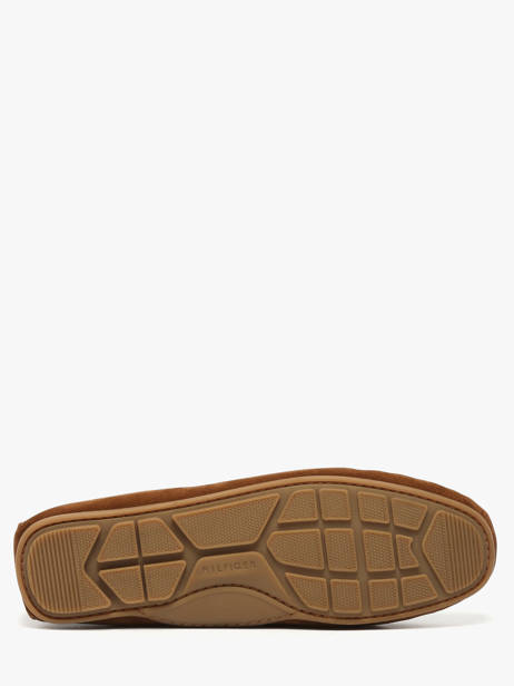 Mocassins Uit Leder Tommy hilfiger Bruin men 5789GVQ ander zicht 5