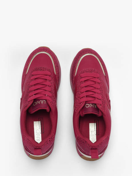 Sneakers Uit Leder Liu jo Roze women 6013PXCB ander zicht 3