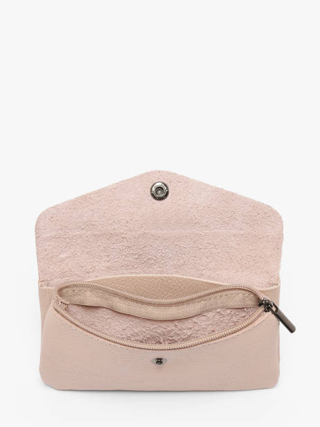 Portemonnee Caviar Leder Milano Beige caviar CA23113 ander zicht 1