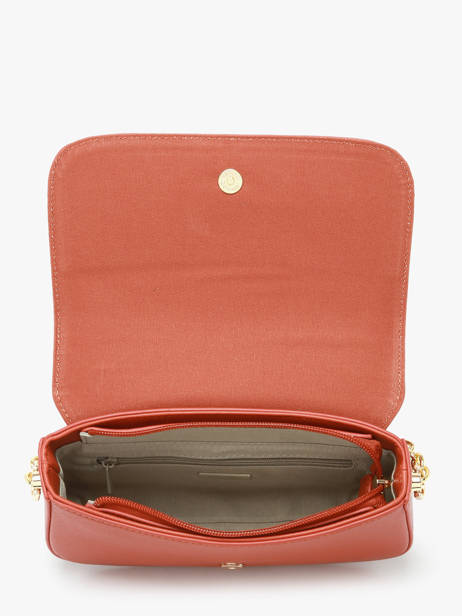 Cross Body Tas Saffiano David jones Oranje saffiano CM8419 ander zicht 3