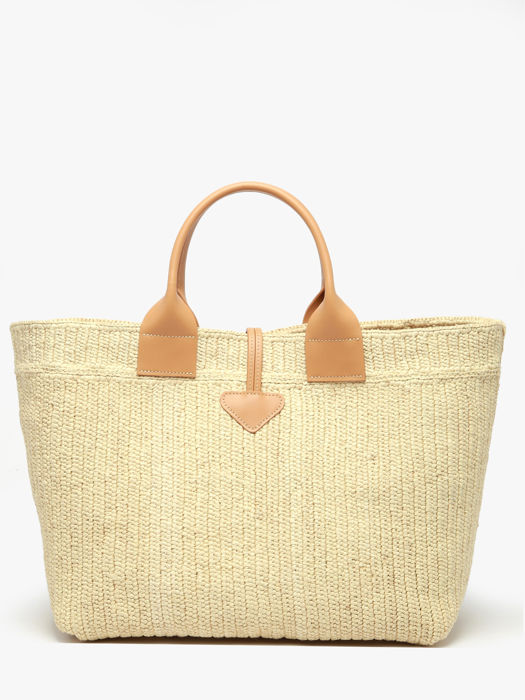 Longchamp Le roseau raphia Handtas Beige