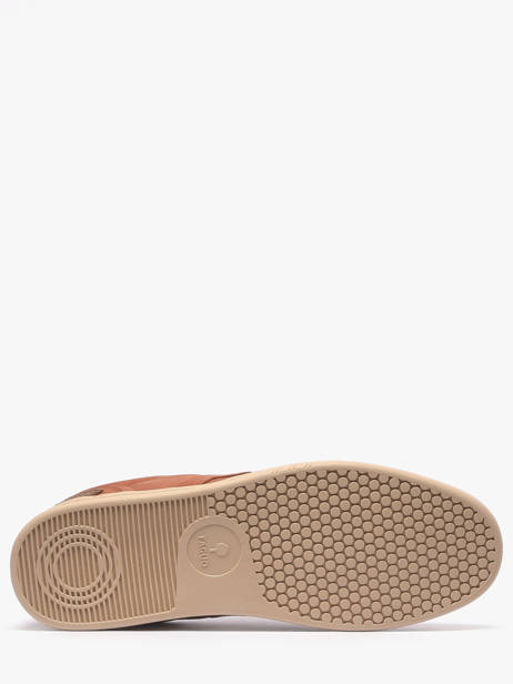 Sneakers Uit Leder Faguo Bruin men 26CG0101 ander zicht 4