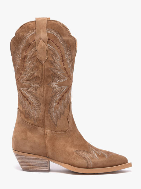 Santiago Laarzen Uit Leder Alpe Bruin women 52171101